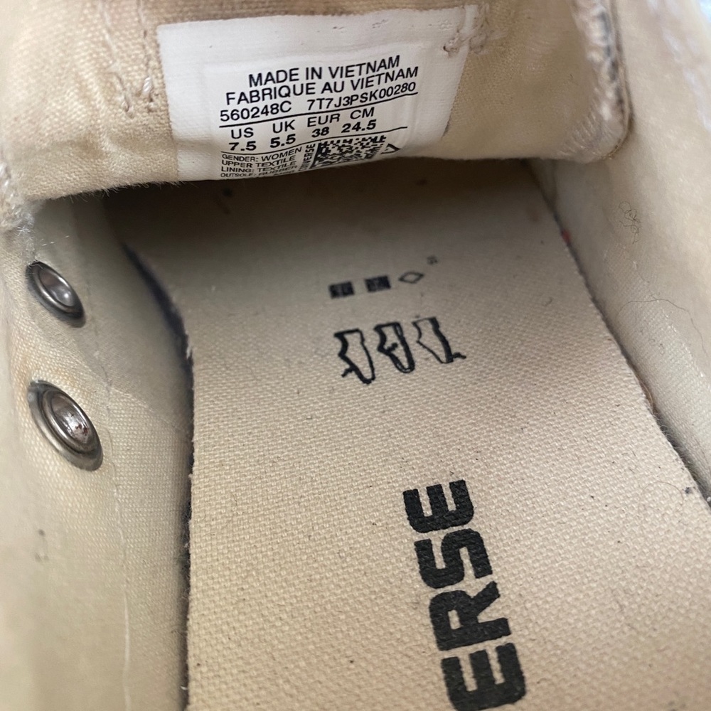 Converse snake print platforms size 7.5 - Picture 10 of 11